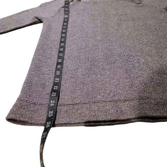 Ann Taylor Loft Grey Zipper Accented Sweatshirt Size Small - Picture 7 of 9